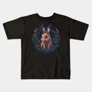 Cute Bunny Kids T-Shirt